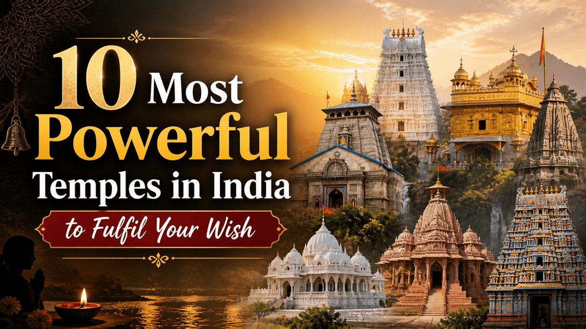 10 Most Powerful Temples in India to Fulfil Your Wish