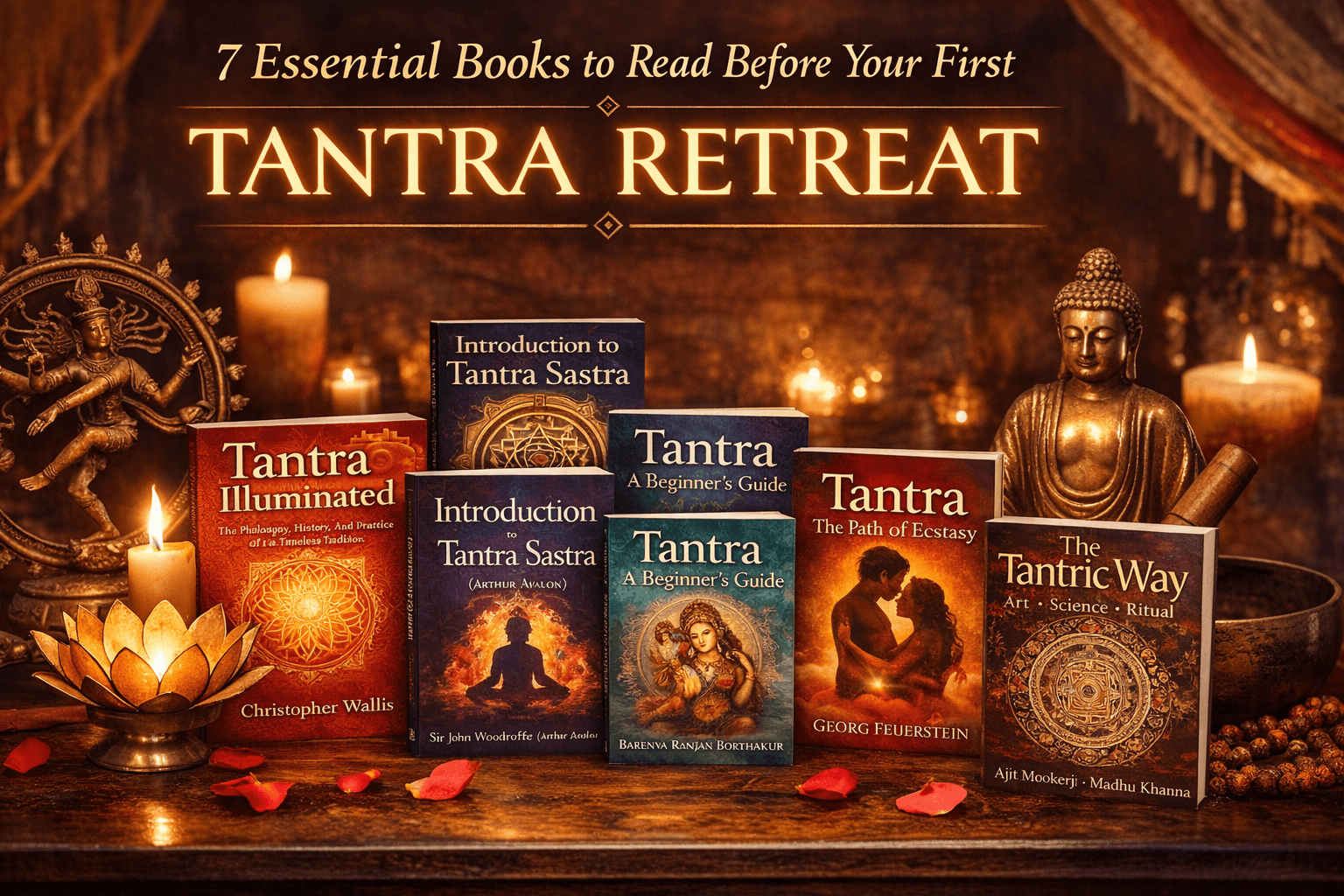 7 Essential Books to Read Before Your First Tantra Retreat