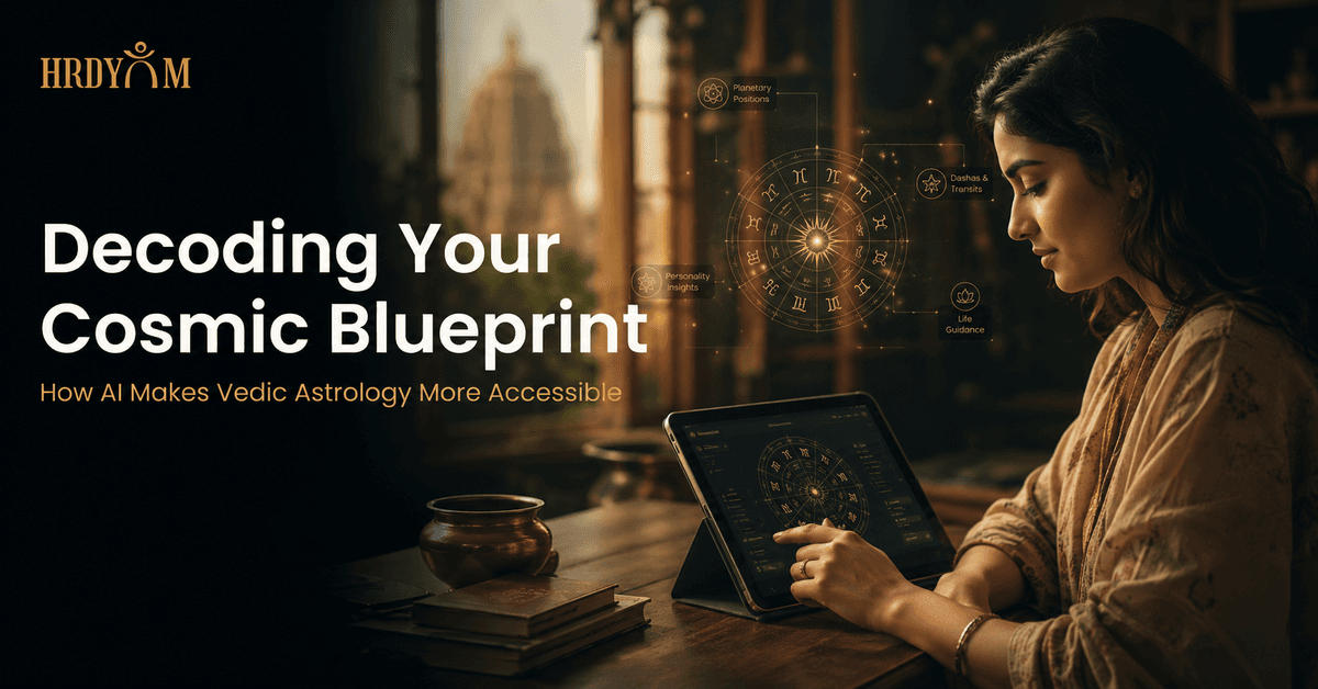 Decoding Your Cosmic Blueprint: How AI Makes Vedic Astrology More Accessible