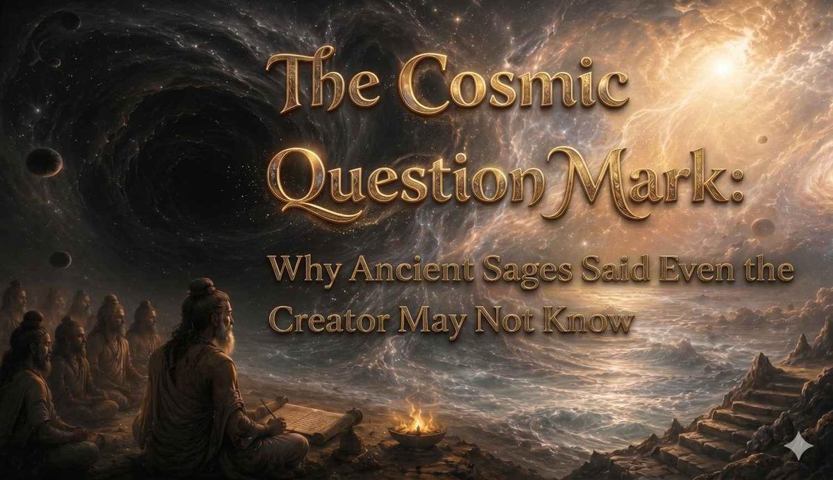 The Cosmic Question Mark: Why Ancient Sages Said Even the Creator May Not Know