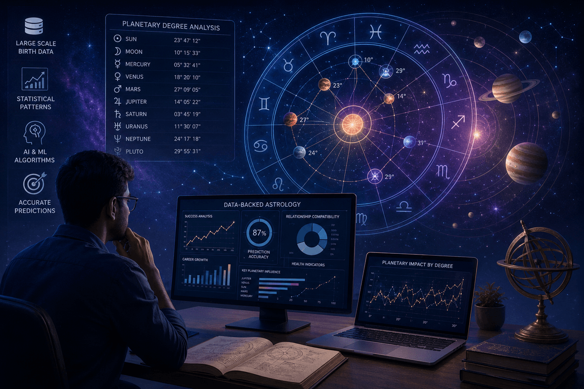 HRDYAM's Data-Driven Approach to Authentic Vedic Astrology