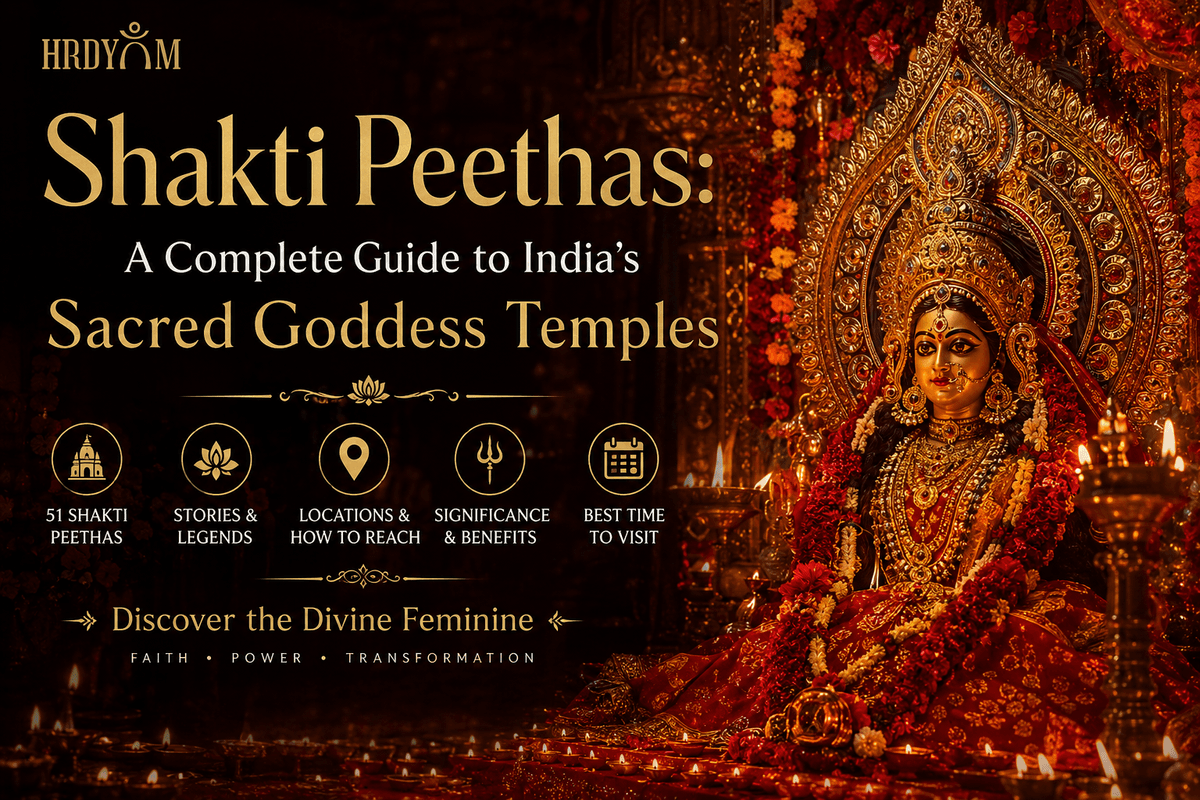 Shakti Peethas: a complete guide to India's sacred goddess temples