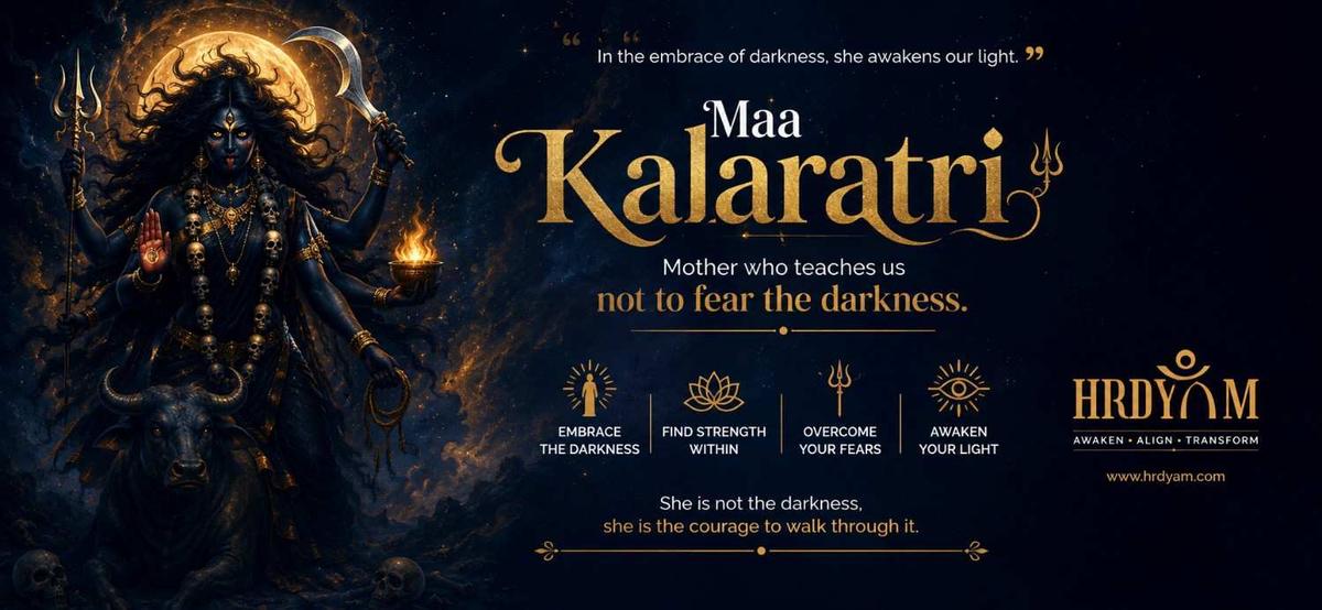 Maa Kalaratri: mother who teaches us not to fear the darkness