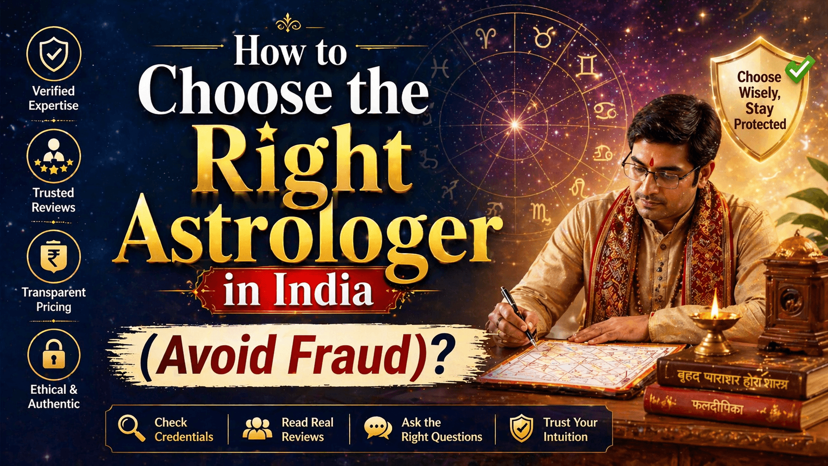 How to Choose the Right Astrologer in India (Avoid Fraud)?