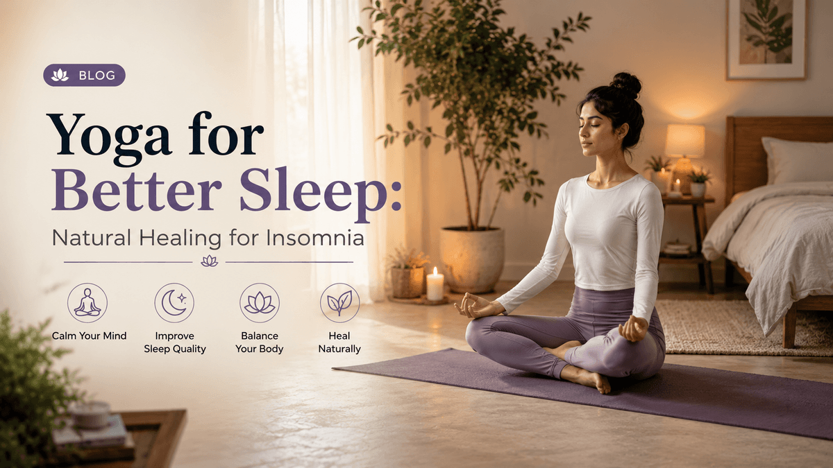 Yoga for Better Sleep: Natural Healing for Insomnia
