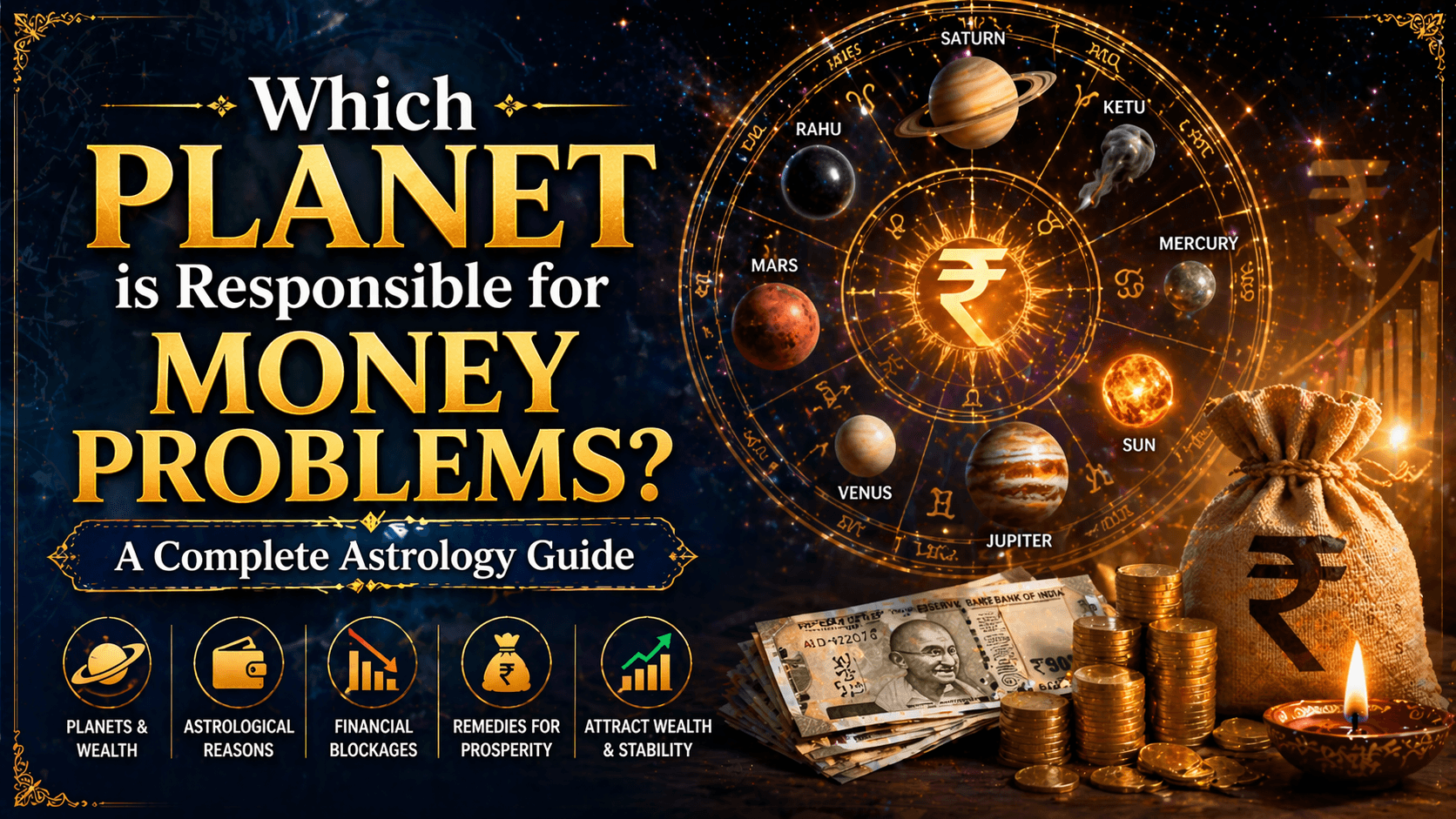 Which Planet is Responsible for Money Problems?