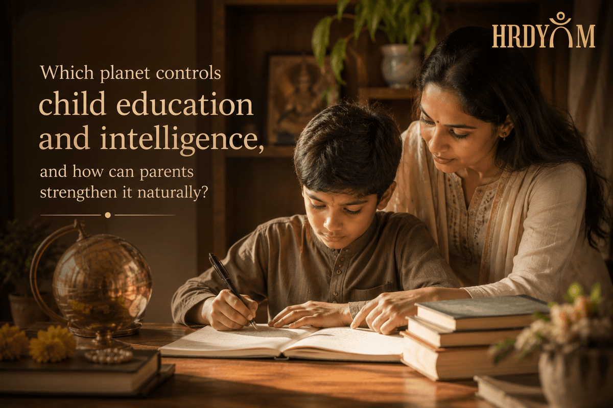 Guiding children's education and intelligence through the timeless wisdom of the planets