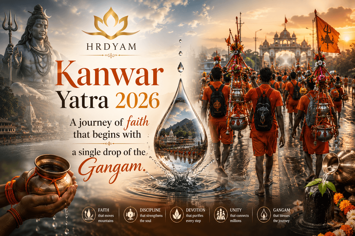 Kanwar Yatra 2026: A journey of faith that begins with a single drop of the Ganga