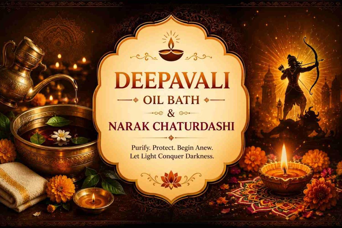 Deepavali oil bath & Narak Chaturdashi: the sacred morning before Diwali
