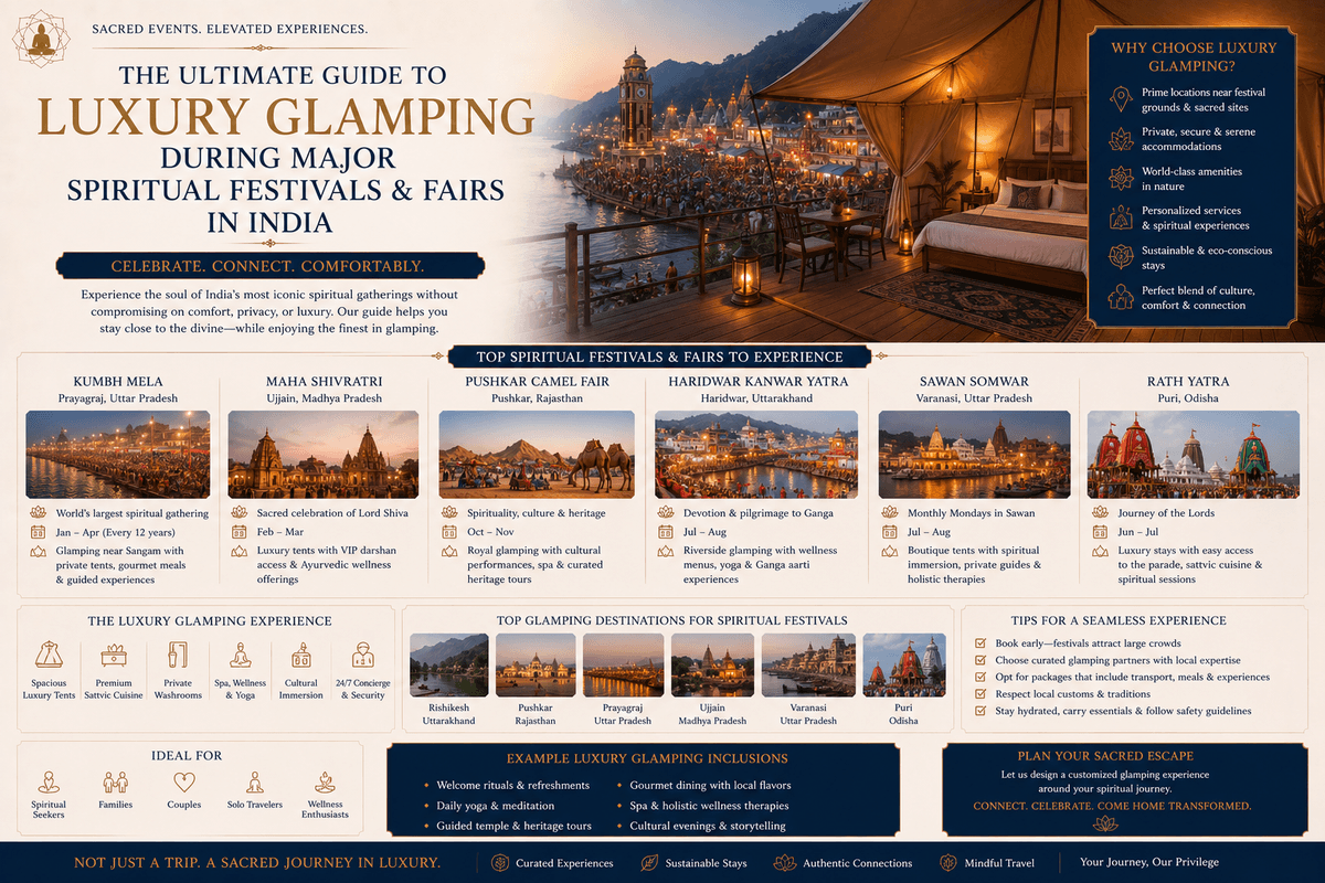 Luxury Glamping at Spiritual Festivals