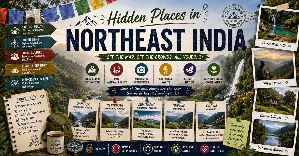 Hidden Places in Northeast India