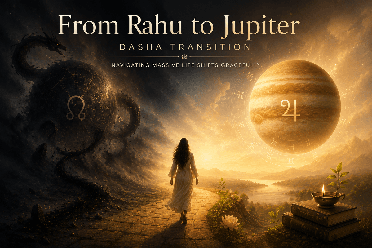 Rahu to Jupiter Dasha Transition