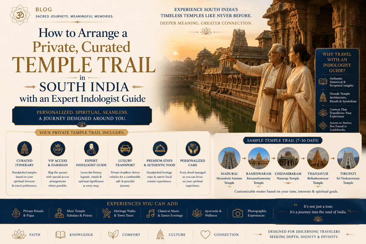 How to Arrange a Private, Curated Temple Trail in South India with an Expert Indologist Guide