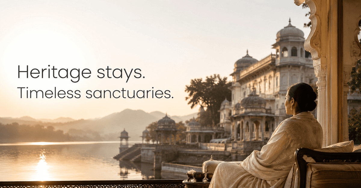 Heritage Hotels as Spiritual/Historical Sanctuaries