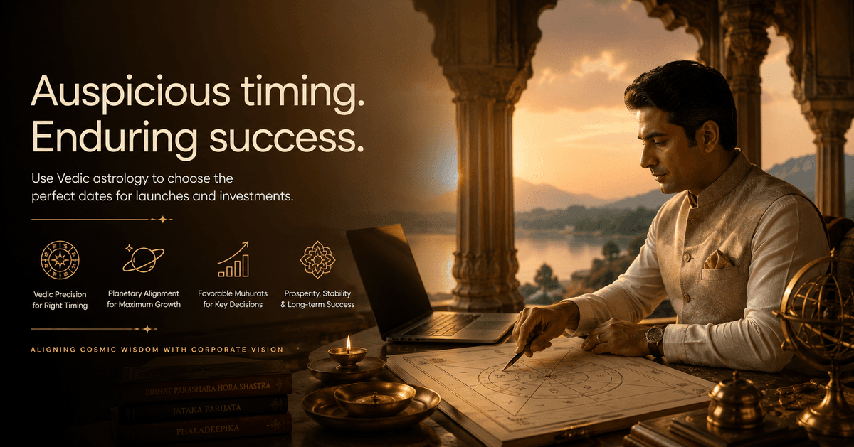 Muhurta for Corporate Launches
