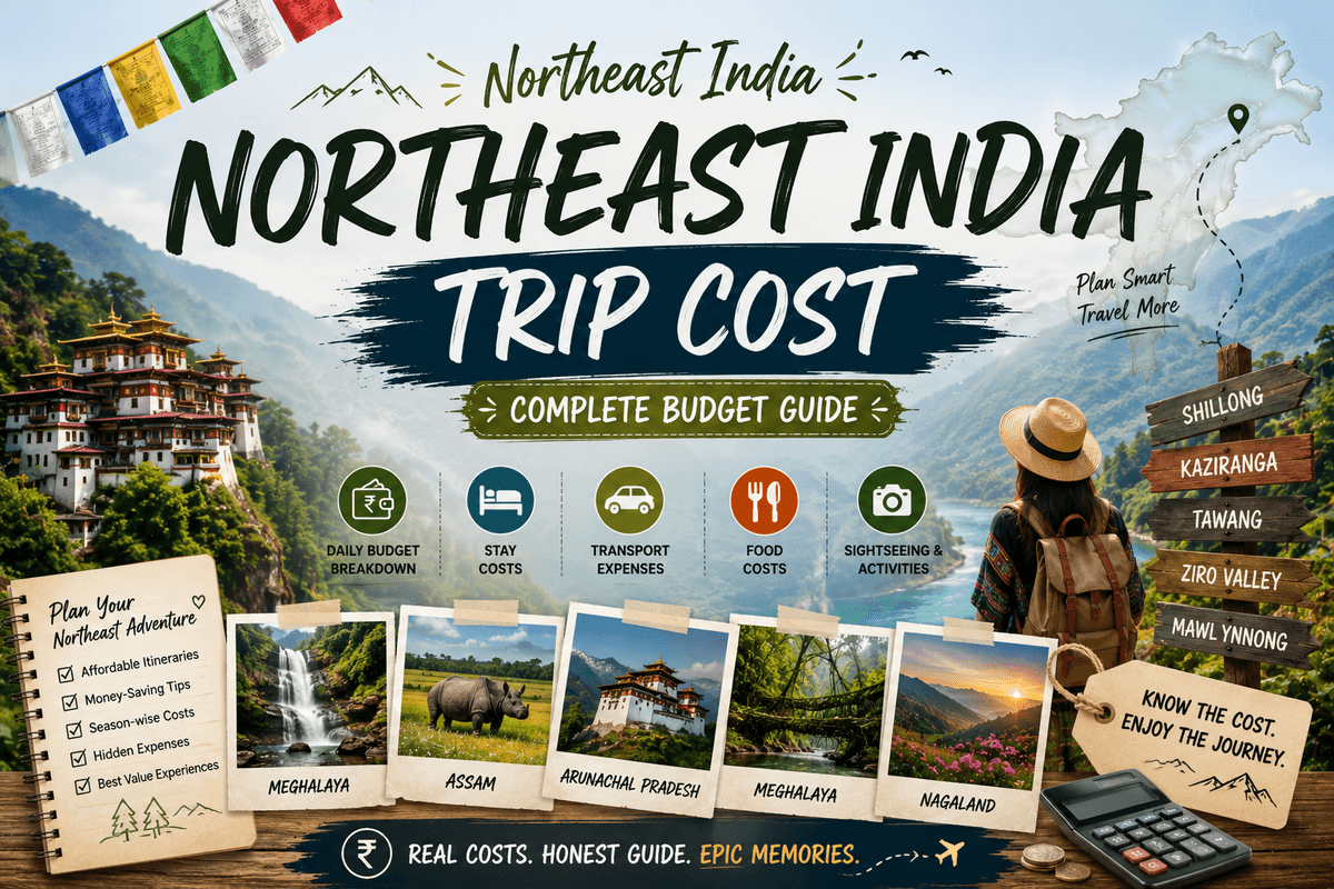 Northeast India Trip Cost — Complete Budget Guide
