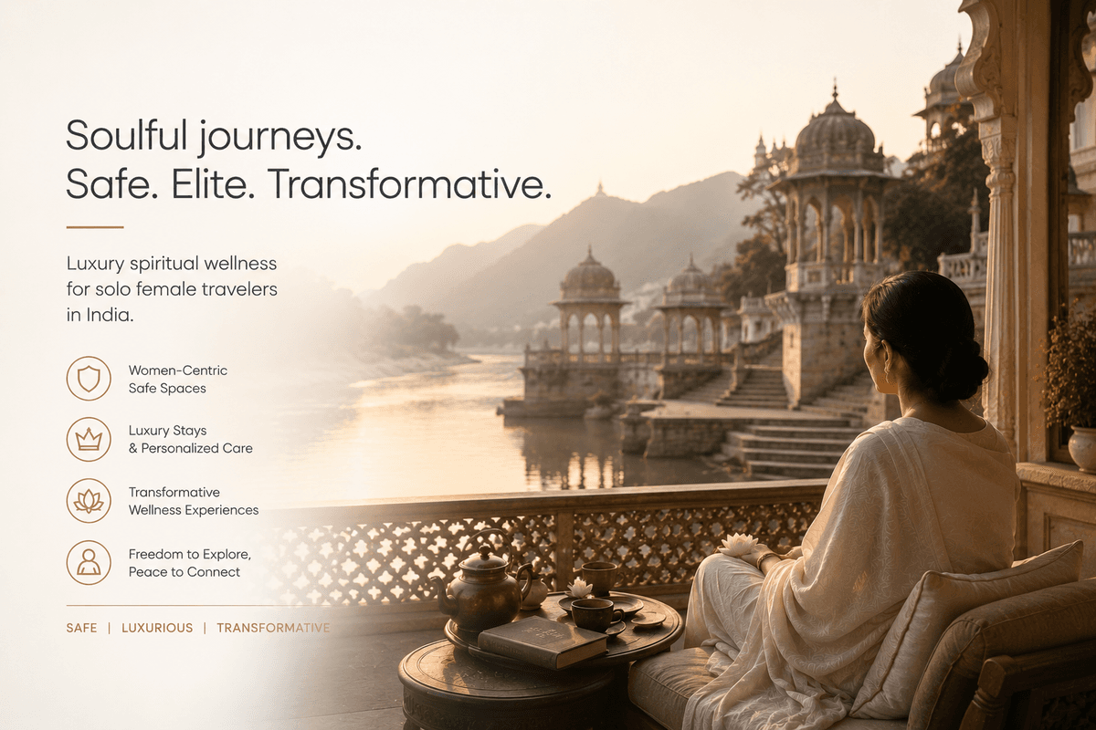 Solo Female Luxury Spiritual Wellness