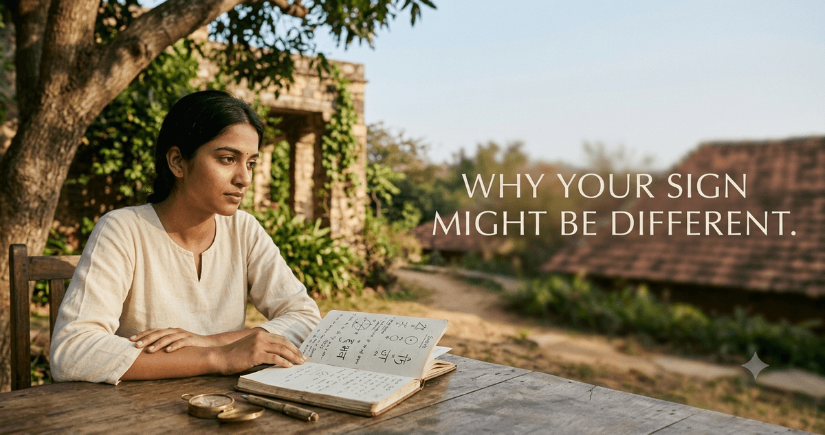Western vs Vedic Astrology