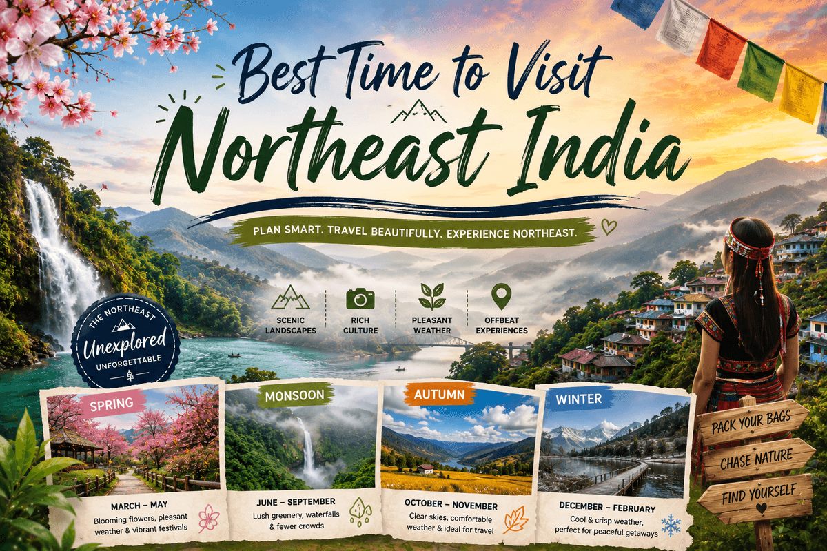 Best Time to Visit Northeast India