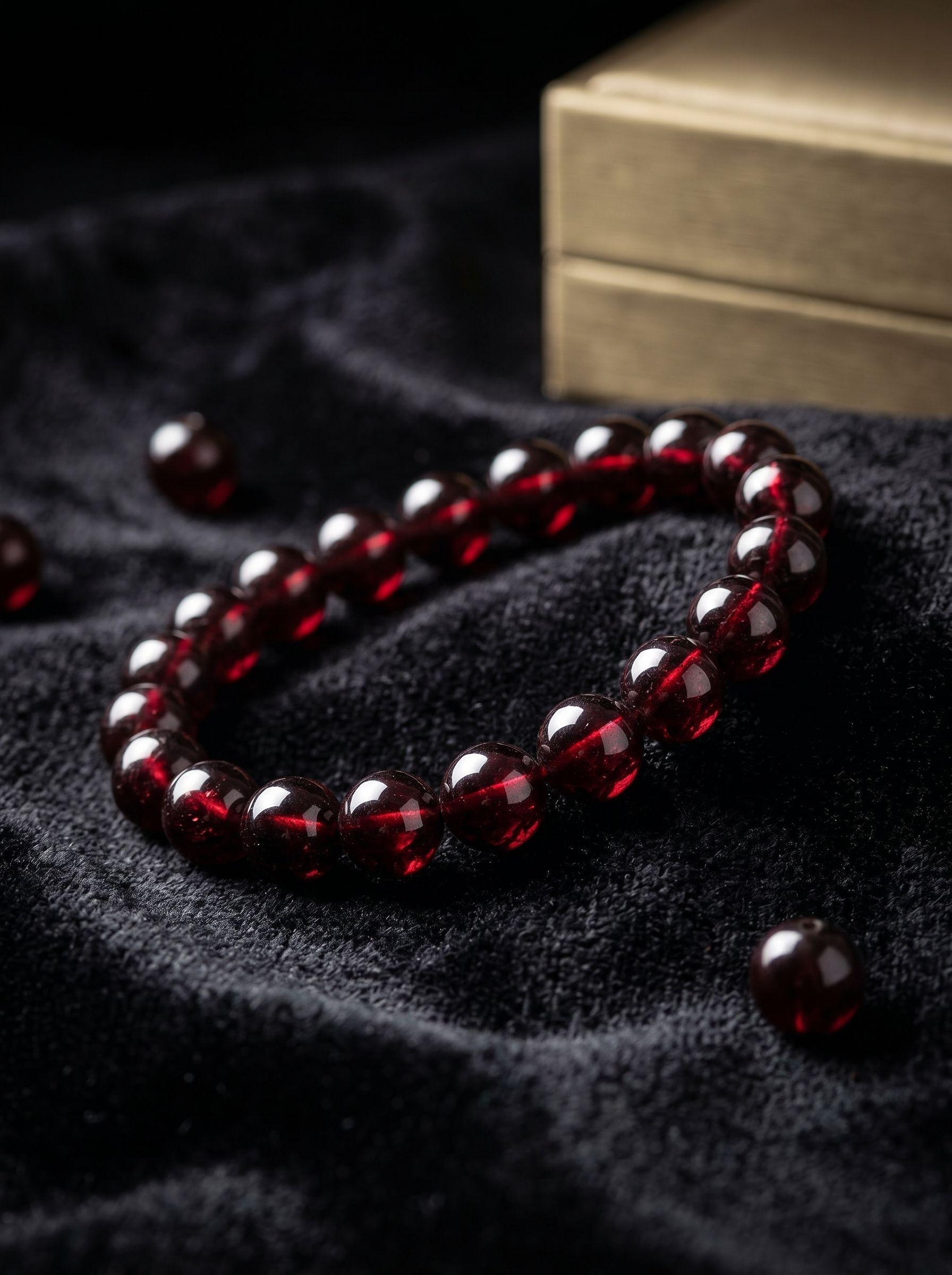 Garnet Bracelet (Red)