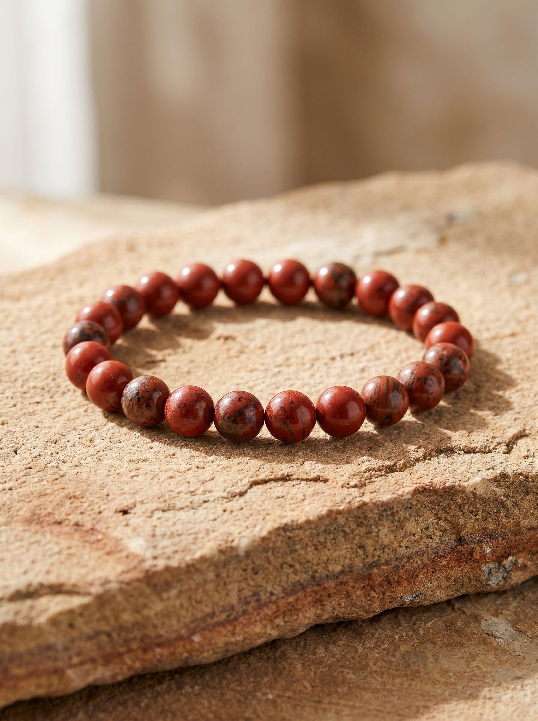 Jasper Bracelet (Red)