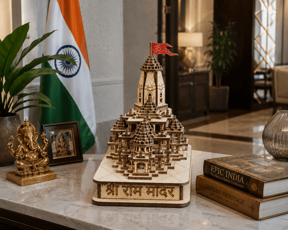 Ayodhya Ram Mandir Model |Shri Ram Janmabhoomi Temple Replica | Made in India
