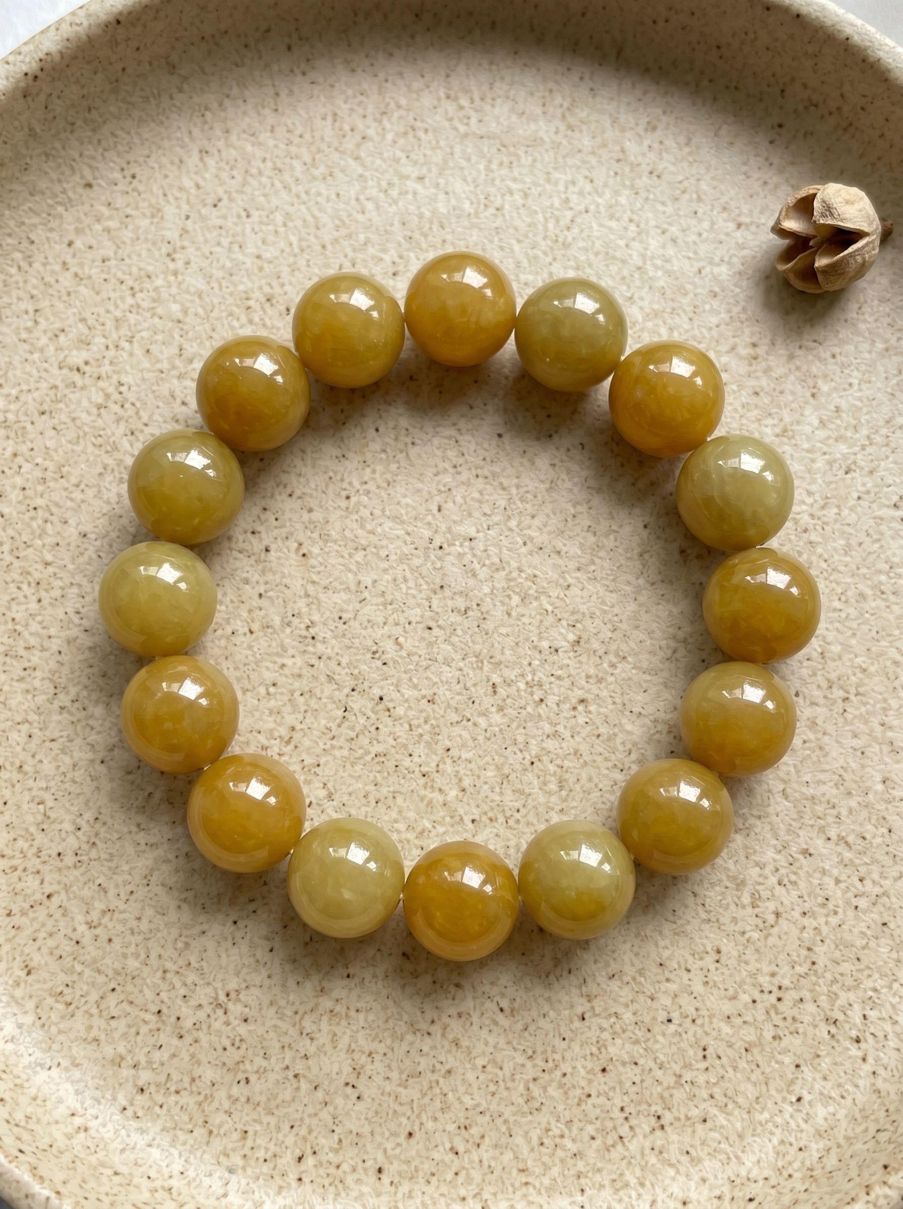Jade Bracelet (Yellow)